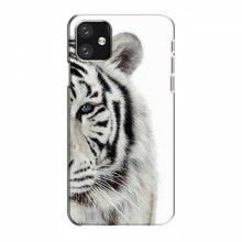 Чехлы с картинками животных iPhone 11 Белый Тигр - купить на Floy.com.ua