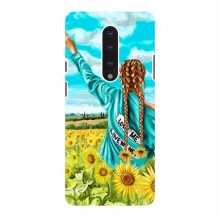 Чехлы для OnePlus 7 - с картинкой (Модные) (AlphaPrint) Девушка на поле - купить на Floy.com.ua