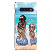 Чехлы для Samsung S10 Plus - с картинкой (Модные) (AlphaPrint) Мама и дочь - купить на Floy.com.ua