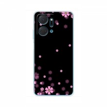 Чехол для Huawei Honor X7a - с принтом (Дизайнерские) (AlphaPrint) Розовое цветение - купить на Floy.com.ua