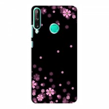 Чехол для Huawei P40 Lite e - с принтом (Дизайнерские) (AlphaPrint) Розовое цветение - купить на Floy.com.ua