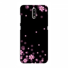 Чехол для Nokia 2.3 - с принтом (Дизайнерские) (AlphaPrint) Розовое цветение - купить на Floy.com.ua