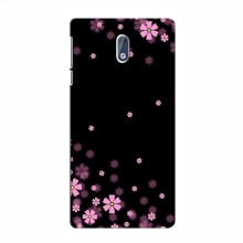 Чехол для Nokia 3.1 - с принтом (Дизайнерские) (AlphaPrint) Розовое цветение - купить на Floy.com.ua