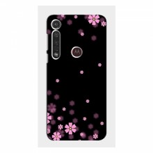 Чехол для Motorola MOTO G8 Plus - с принтом (Дизайнерские) (AlphaPrint) Розовое цветение - купить на Floy.com.ua