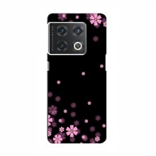 Чехол для OnePlus 10 Pro - с принтом (Дизайнерские) (AlphaPrint) Розовое цветение - купить на Floy.com.ua