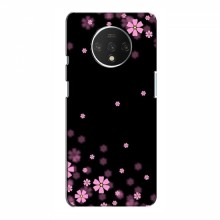 Чехол для OnePlus 7T - с принтом (Дизайнерские) (AlphaPrint) Розовое цветение - купить на Floy.com.ua