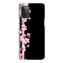 Чехол для OnePlus 8T - с принтом (Дизайнерские) (AlphaPrint) Розы на черном - купить на Floy.com.ua