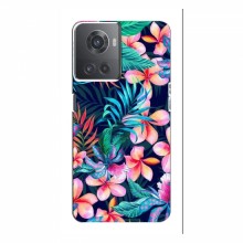 Чехол для OnePlus ACE (10R) - с принтом (Дизайнерские) (AlphaPrint) Яркие Цветы - купить на Floy.com.ua