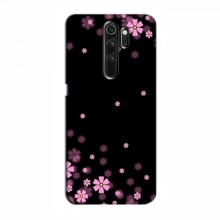 Чехол для OPPO A5 (2020) - с принтом (Дизайнерские) (AlphaPrint) Розовое цветение - купить на Floy.com.ua