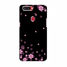 Чехол для OPPO R11s - с принтом (Дизайнерские) (AlphaPrint) Розовое цветение - купить на Floy.com.ua