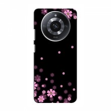 Чехол для RealMe 11 - с принтом (Дизайнерские) (AlphaPrint) Розовое цветение - купить на Floy.com.ua