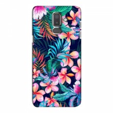 Чехол для Samsung J8-2018, J810 - с принтом (Дизайнерские) (AlphaPrint) Яркие Цветы - купить на Floy.com.ua