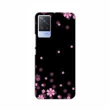 Чехол для ViVO S9 - с принтом (Дизайнерские) (AlphaPrint) Розовое цветение - купить на Floy.com.ua