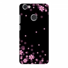 Чехол для ViVO Y73 - с принтом (Дизайнерские) (AlphaPrint) Розовое цветение - купить на Floy.com.ua