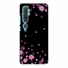 Чехол для Xiaomi Mi 10 - с принтом (Дизайнерские) (AlphaPrint) Розовое цветение - купить на Floy.com.ua