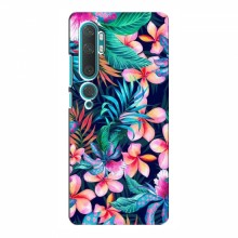 Чехол для Xiaomi Mi 10 - с принтом (Дизайнерские) (AlphaPrint) Яркие Цветы - купить на Floy.com.ua