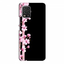 Чехол для Xiaomi Mi 10 Lite - с принтом (Дизайнерские) (AlphaPrint) Розы на черном - купить на Floy.com.ua