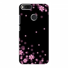 Чехол для Xiaomi Mi A1 / Mi 5X - с принтом (Дизайнерские) (AlphaPrint) Розовое цветение - купить на Floy.com.ua
