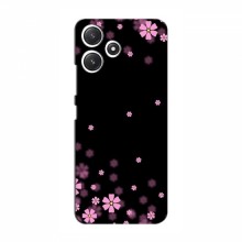 Чехол для Xiaomi POCO M6 Pro - с принтом (Дизайнерские) (AlphaPrint) Розовое цветение - купить на Floy.com.ua