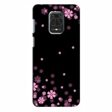 Чехол для Xiaomi Redmi 10X - с принтом (Дизайнерские) (AlphaPrint) Розовое цветение - купить на Floy.com.ua