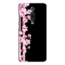 Чехол для Xiaomi Mi 9T Pro - с принтом (Дизайнерские) (AlphaPrint) Розы на черном - купить на Floy.com.ua