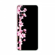 Чехол для Xiaomi Redmi Note 12s - с принтом (Дизайнерские) (AlphaPrint) Розы на черном - купить на Floy.com.ua