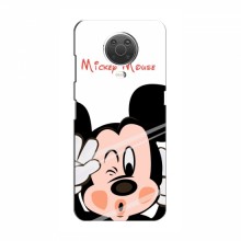 Чехол для Nokia G10 (AlphaPrint) с печатью (ПРОЗРАЧНЫЙ ФОН) Mickey Mouse - купить на Floy.com.ua