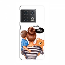 Чехол для OnePlus 10 Pro (AlphaPrint) с печатью (ПРОЗРАЧНЫЙ ФОН) Мама и сын - купить на Floy.com.ua
