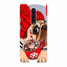 Чехол для OnePlus 7 (AlphaPrint) с печатью (ПРОЗРАЧНЫЙ ФОН) Грустная собака - купить на Floy.com.ua