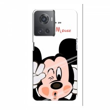 Чехол для OnePlus ACE (10R) (AlphaPrint) с печатью (ПРОЗРАЧНЫЙ ФОН) Mickey Mouse - купить на Floy.com.ua