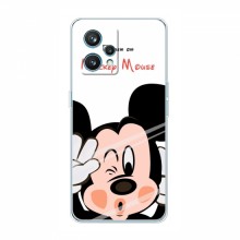 Чехол для RealMe 9 (AlphaPrint) с печатью (ПРОЗРАЧНЫЙ ФОН) Mickey Mouse - купить на Floy.com.ua