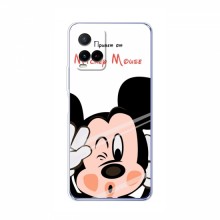 Чехол для ViVO Y21 / Y21s (AlphaPrint) с печатью (ПРОЗРАЧНЫЙ ФОН) Mickey Mouse - купить на Floy.com.ua
