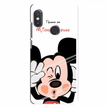 Чехол для Xiaomi Redmi Note 5 Pro (AlphaPrint) с печатью (ПРОЗРАЧНЫЙ ФОН) Mickey Mouse - купить на Floy.com.ua