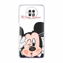 Чехол для Xiaomi Redmi Note 9T (AlphaPrint) с печатью (ПРОЗРАЧНЫЙ ФОН) Mickey Mouse - купить на Floy.com.ua
