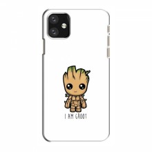 Чехол для iPhone 12 mini (AlphaPrint) с печатью (ТОП продаж) I Am Groot - купить на Floy.com.ua
