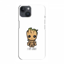 Чехол для iPhone 14 Plus (AlphaPrint) с печатью (ТОП продаж) I Am Groot - купить на Floy.com.ua