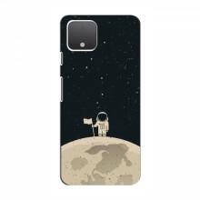 Чехол для Google Pixel 4 XL (AlphaPrint) с печатью (ТОП продаж) Космонавт на луне - купить на Floy.com.ua