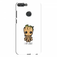 Чехол для Huawei P Smart (AlphaPrint) с печатью (ТОП продаж) I Am Groot - купить на Floy.com.ua