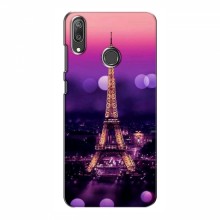 Чехол для Huawei Y7 2019 (AlphaPrint) с печатью (ТОП продаж) Париж - Башня - купить на Floy.com.ua