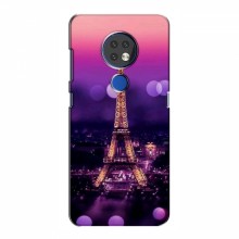 Чехол для Nokia 7.2 (AlphaPrint) с печатью (ТОП продаж) Париж - Башня - купить на Floy.com.ua