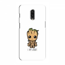 Чехол для OnePlus 6T (AlphaPrint) с печатью (ТОП продаж) I Am Groot - купить на Floy.com.ua