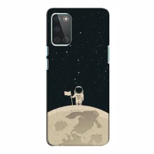 Чехол для OnePlus 8T (AlphaPrint) с печатью (ТОП продаж) Космонавт на луне - купить на Floy.com.ua