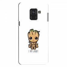 Чехол для Samsung A8, A8 2018, A530F (AlphaPrint) с печатью (ТОП продаж) I Am Groot - купить на Floy.com.ua