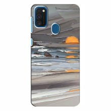 Чехол для Samsung Galaxy M31 (AlphaPrint) с печатью (ТОП продаж) Рисунок-закат - купить на Floy.com.ua