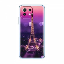 Чехол для Xiaomi 11 Lite 5G (AlphaPrint) с печатью (ТОП продаж) Париж - Башня - купить на Floy.com.ua