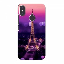 Чехол для Xiaomi Mi A2 (AlphaPrint) с печатью (ТОП продаж) Париж - Башня - купить на Floy.com.ua