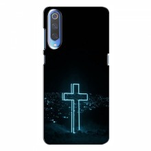 Чехол для Xiaomi Mi 9 - (Христианские) (AlphaPrint) Крест-синий - купить на Floy.com.ua