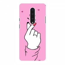 Чехол с принтом для OnePlus 7 (AlphaPrint - Знак сердечка) - купить на Floy.com.ua
