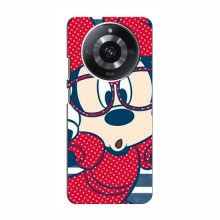 Эксклюзивный чехол для RealMe 11 Pro (AlphaPrint - Мультяшные) Маус в очках - купить на Floy.com.ua