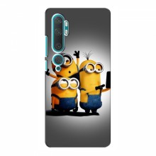 Эксклюзивный чехол для Xiaomi Mi 10 (AlphaPrint - Мультяшные) Селфи Миньонов - купить на Floy.com.ua